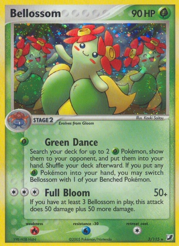 Image for Bellossom (Unseen Forces) (3/115) - Pokemon