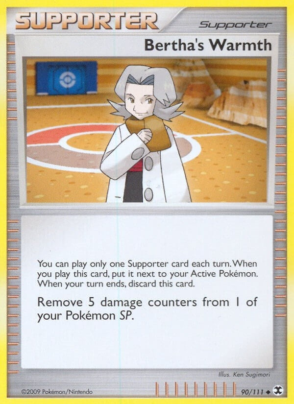 Image for Bertha's Warmth (Rising Rivals) (90/111) - Pokemon