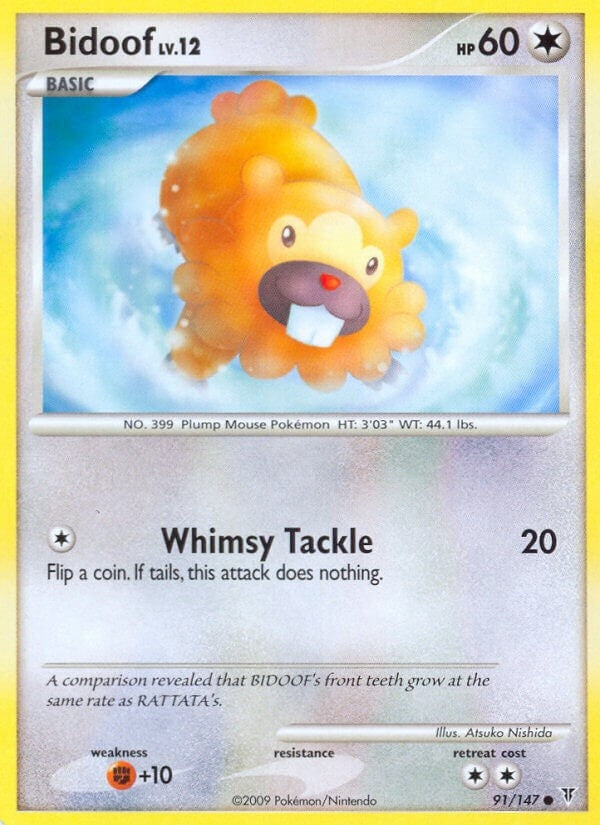 Image for Bidoof (Supreme Victors) (91) - Pokemon