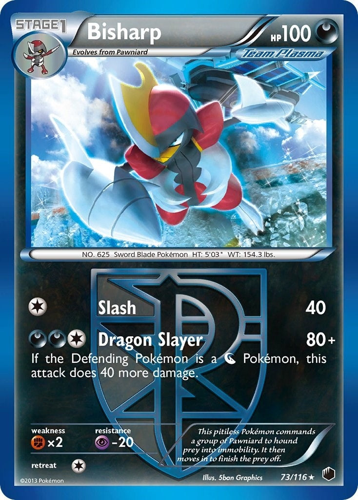 Image for Bisharp (Team Plasma) (73) (Plasma Freeze) (73/116) - Pokemon