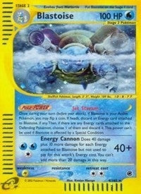 Image for Blastoise (4) (Expedition) (004/165) - Pokemon
