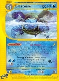 Image for Blastoise (37) (Expedition) (037/165) - Pokemon