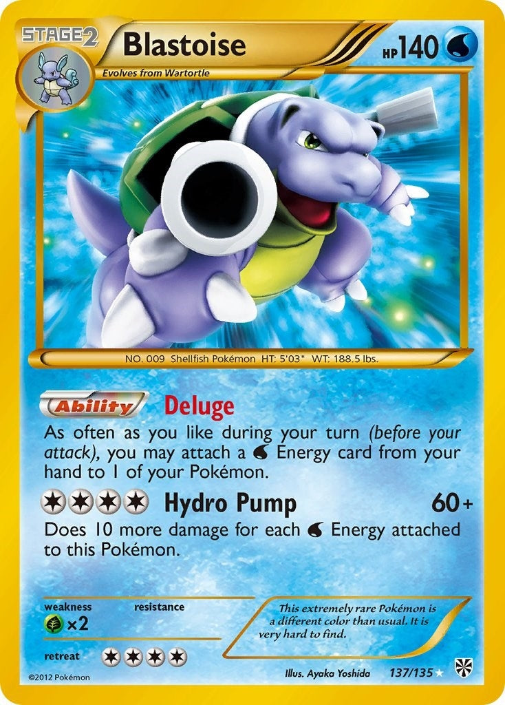 Image for Blastoise (Plasma Storm) (137/135) - Pokemon