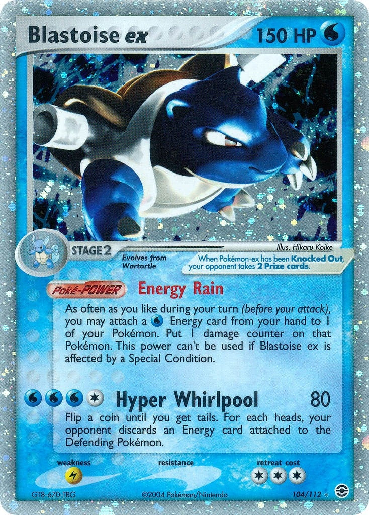 Image for Blastoise ex (FireRed & LeafGreen) (104/112) - Pokemon