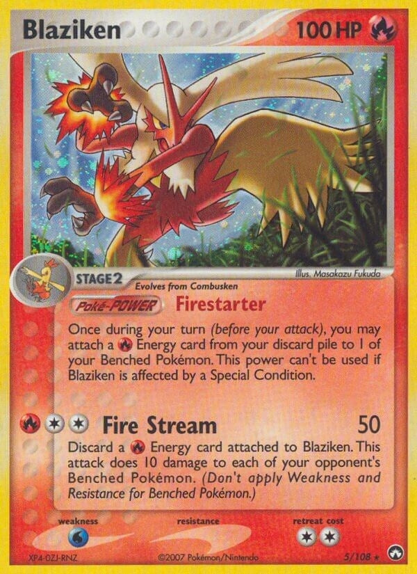 Image for Blaziken (Power Keepers) (5/108) - Pokemon