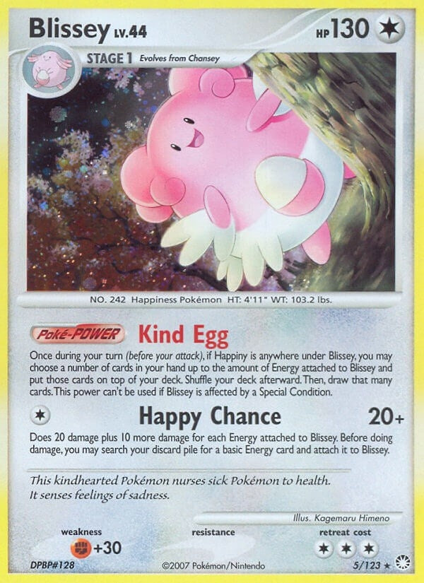 Image for Blissey (Mysterious Treasures) (5/123) - Pokemon