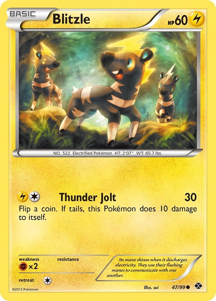 Image for Blitzle (Next Destinies) (47/99) - Pokemon