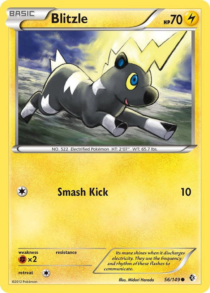 Image for Blitzle (Boundaries Crossed) (56/149) - Pokemon