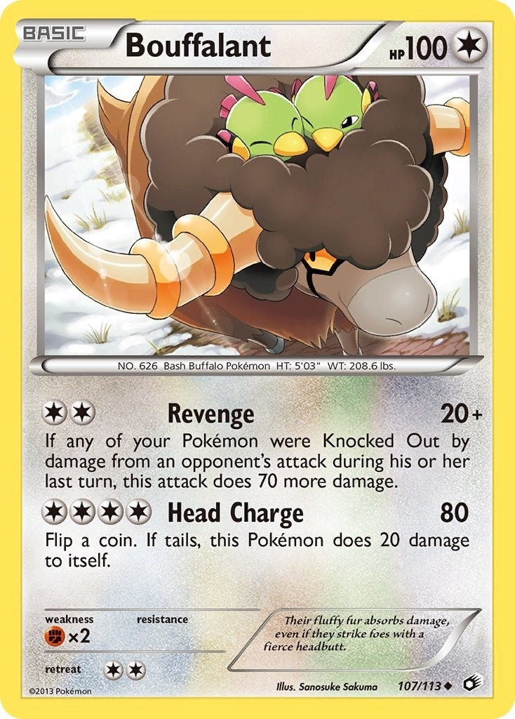 Image for Bouffalant (Legendary Treasures) (107/113) - Pokemon