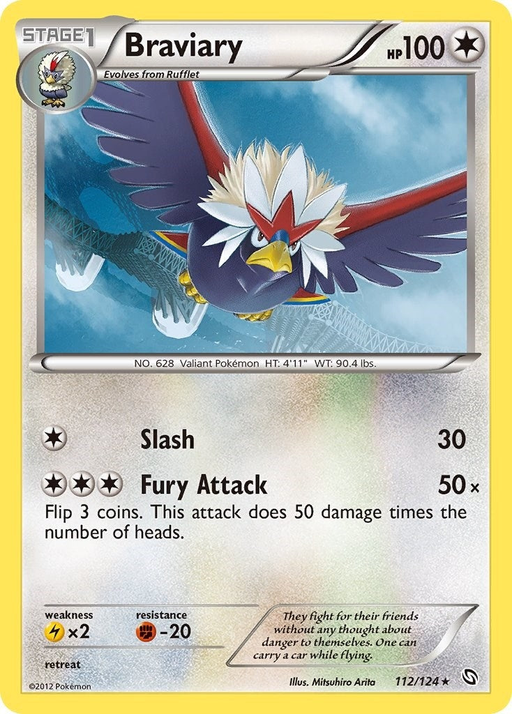 Image for Braviary (Dragons Exalted) (112/124) - Pokemon