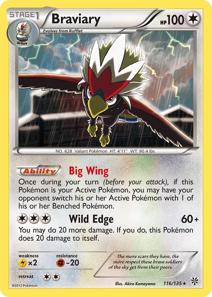 Image for Braviary (Plasma Storm) (116/135) - Pokemon