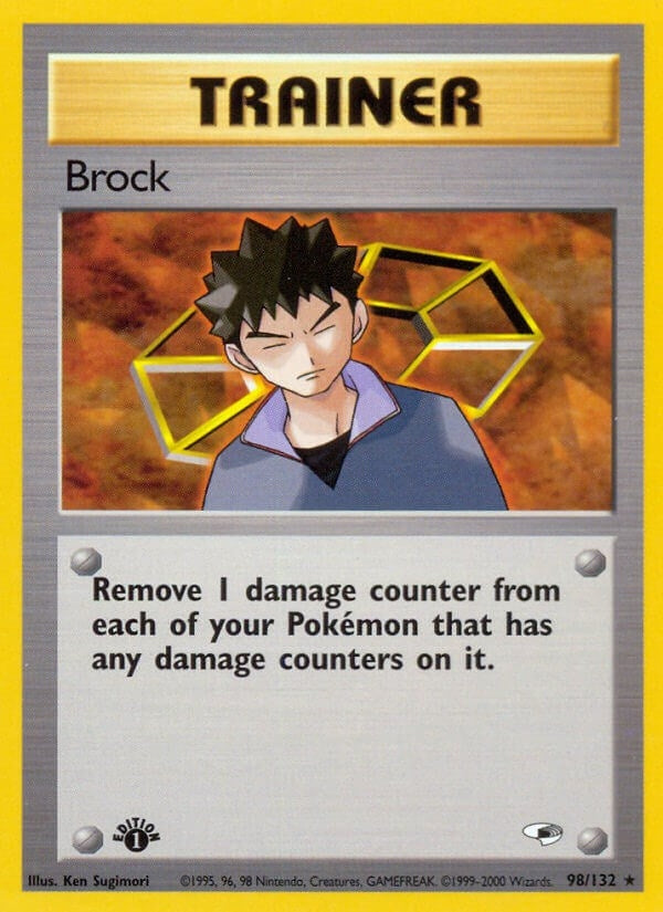 Image for Brock (98) (Gym Heroes) (098/132) - Pokemon