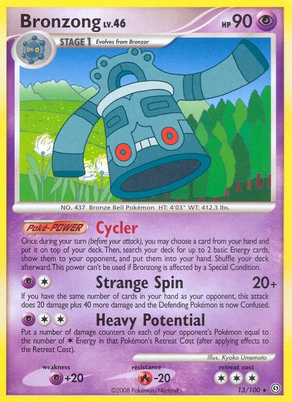 Image for Bronzong (Stormfront) (13/100) - Pokemon