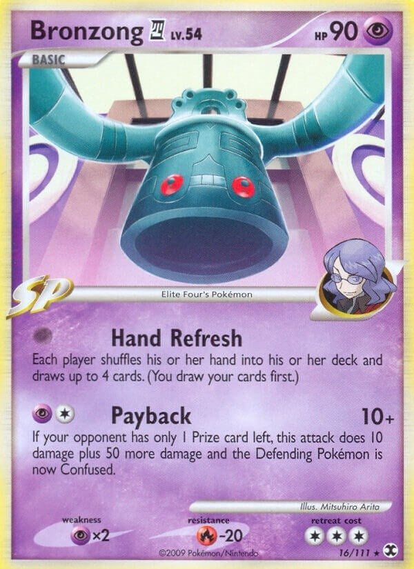 Image for Bronzong E4 (Rising Rivals) (16/111) - Pokemon