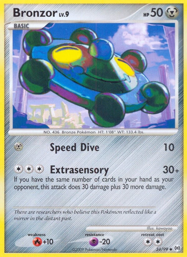 Image for Bronzor (34) (Arceus) (34/99) - Pokemon