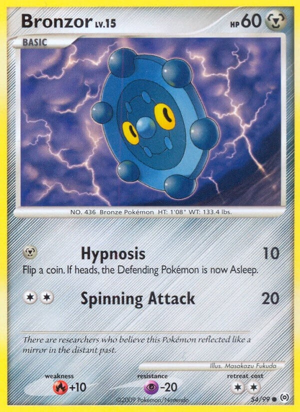Image for Bronzor (54) (Arceus) (54/99) - Pokemon