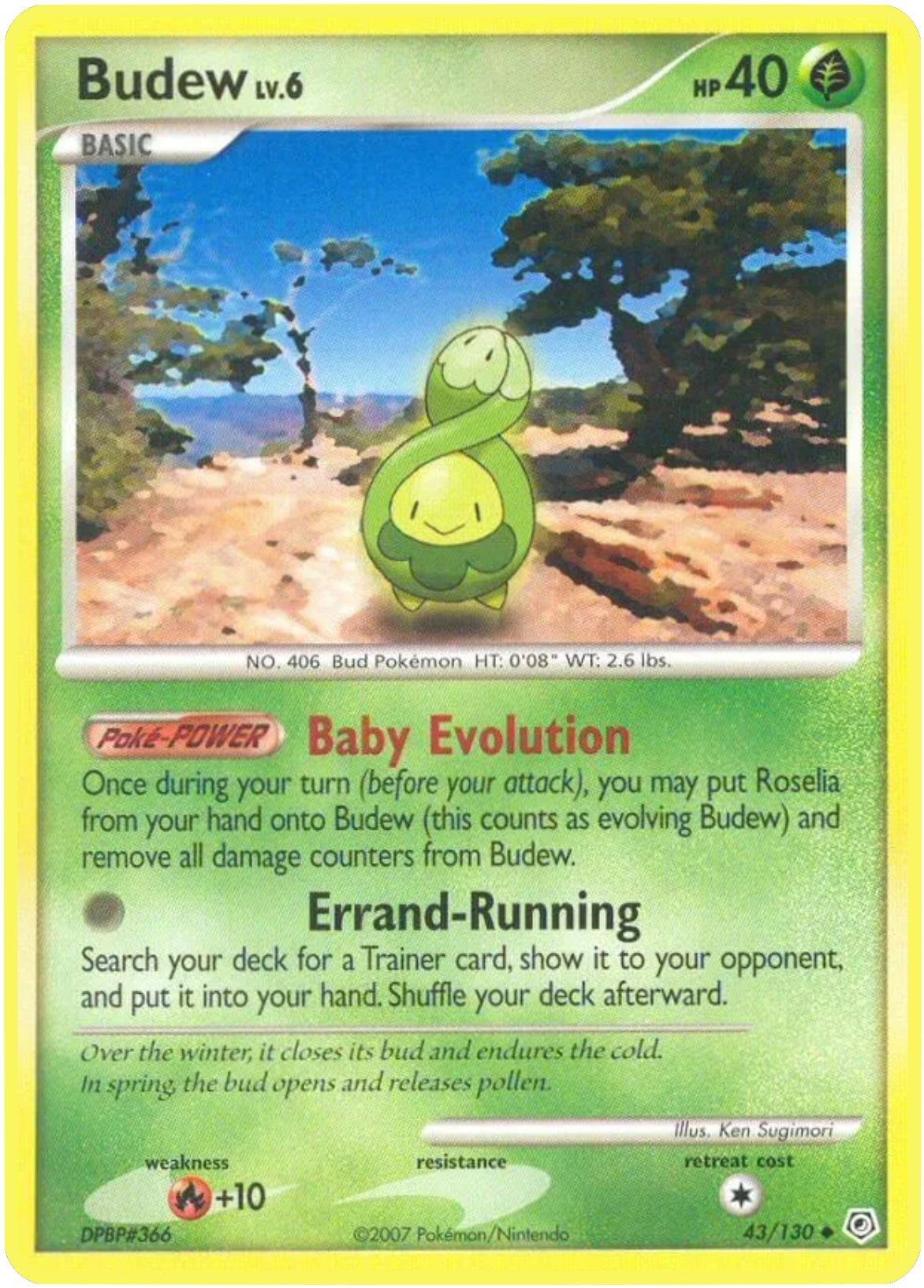 Image for Budew (Diamond and Pearl) (43/130) - Pokemon