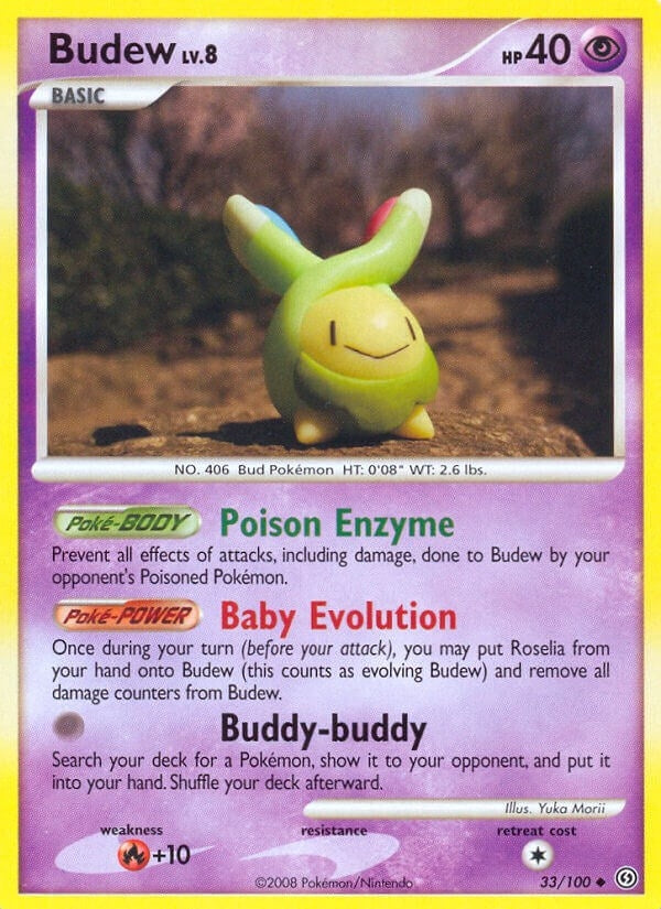 Image for Budew (Stormfront) (33/100) - Pokemon