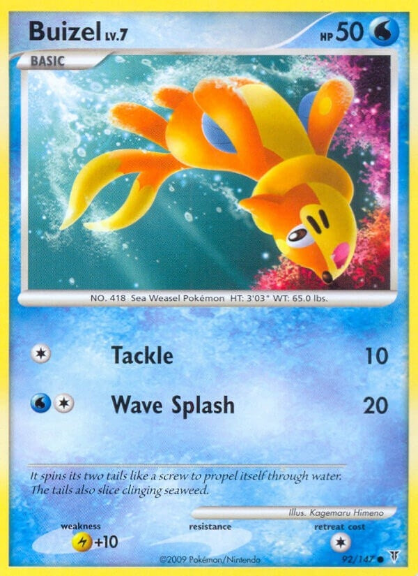 Image for Buizel (Supreme Victors) (92) - Pokemon