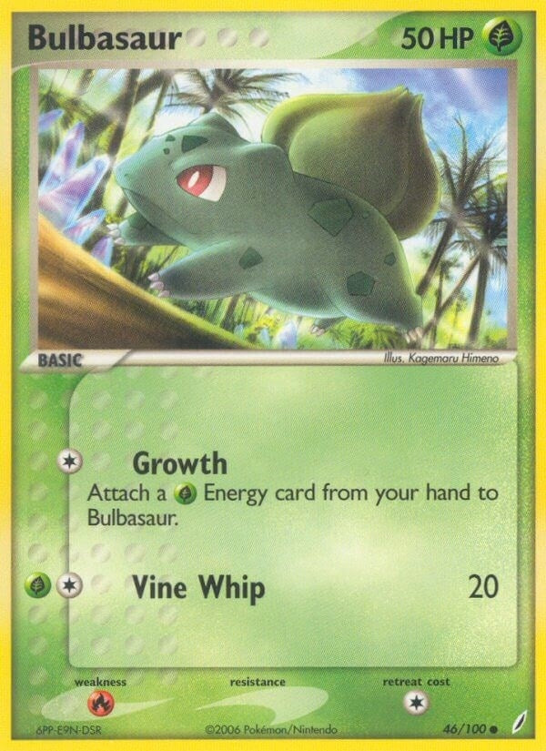 Image for Bulbasaur (Crystal Guardians) (46/100) - Pokemon