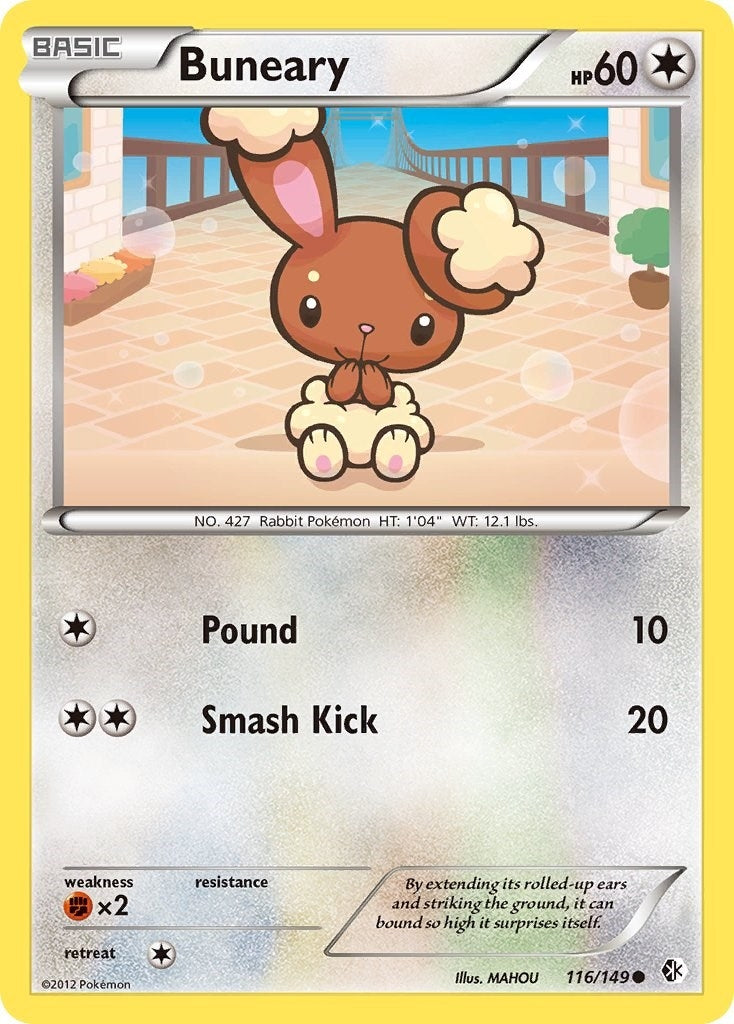 Image for Buneary (Boundaries Crossed) (116/149) - Pokemon