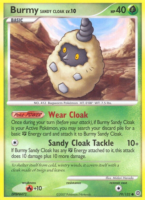 Image for Burmy Sandy Cloak (Secret Wonders) (79/132) - Pokemon