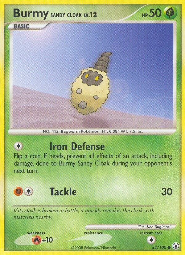 Image for Burmy Sandy Cloak (Majestic Dawn) (54/100) - Pokemon