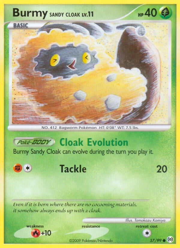 Image for Burmy Sandy Cloak (Arceus) (57/99) - Pokemon