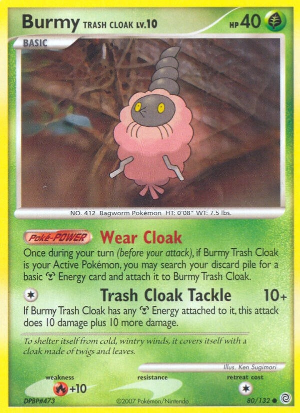 Image for Burmy Trash Cloak (Secret Wonders) (80/132) - Pokemon