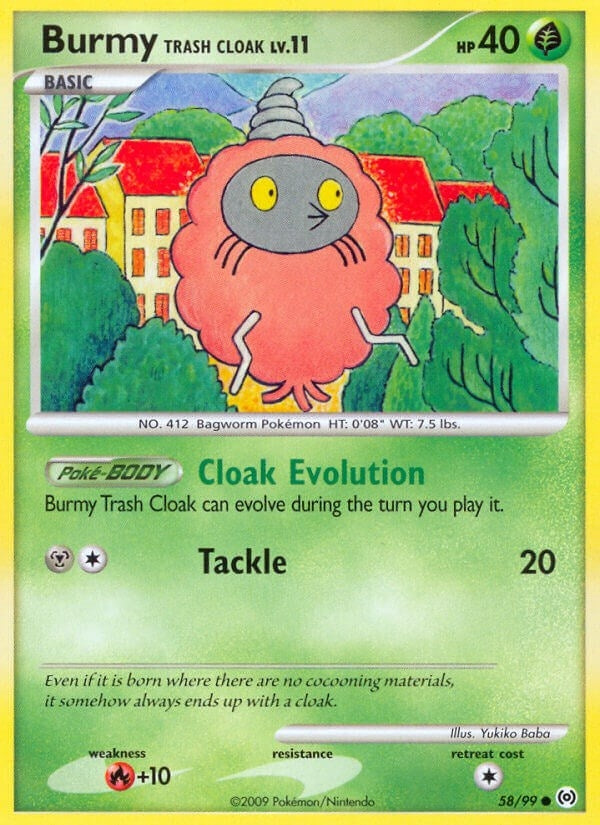 Image for Burmy Trash Cloak (Arceus) (58/99) - Pokemon
