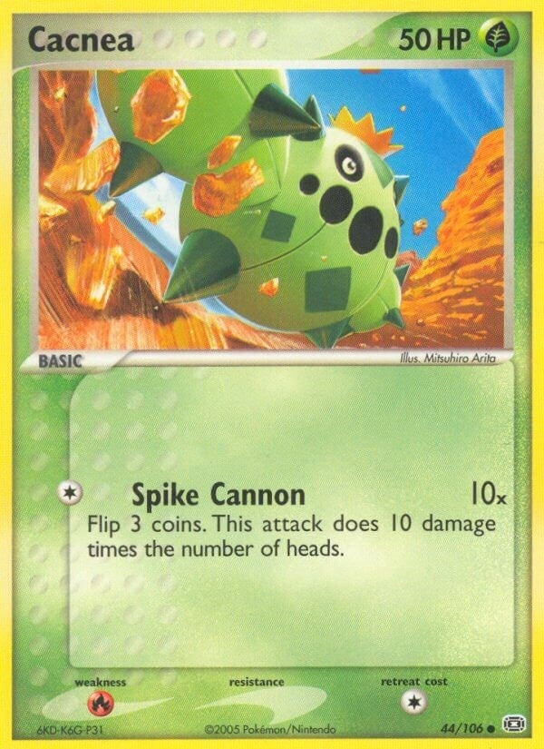 Image for Cacnea (Emerald) (44/106) - Pokemon