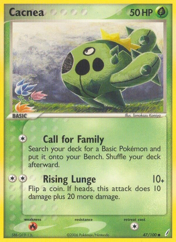 Image for Cacnea (Crystal Guardians) (47/100) - Pokemon