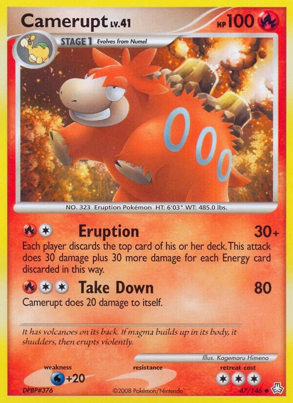 Image for Camerupt (Legends Awakened) (47/146) - Pokemon