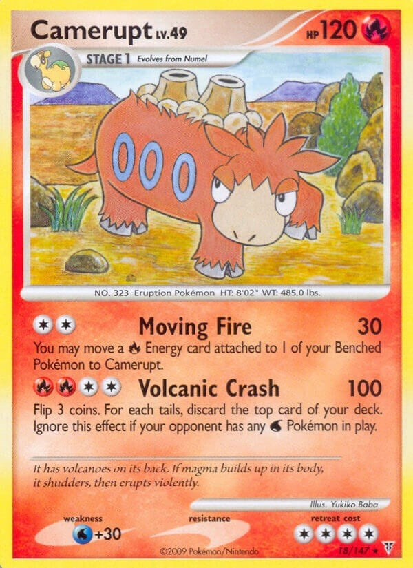 Image for Camerupt (Supreme Victors) (18) - Pokemon