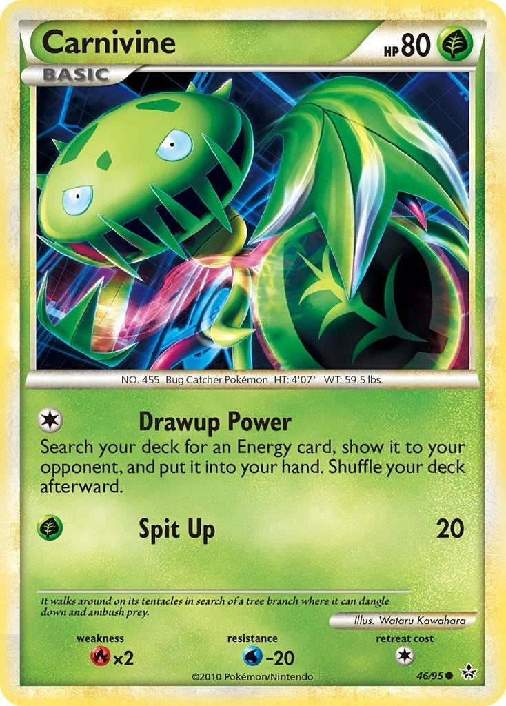 Image for Carnivine (Unleashed) (46/95) - Pokemon