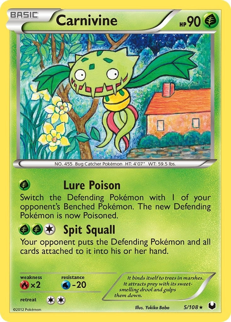 Image for Carnivine (Dark Explorers) (5/108) - Pokemon