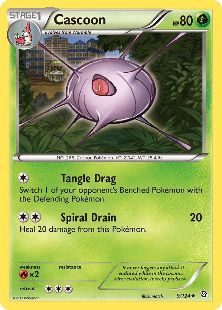 Image for Cascoon (Dragons Exalted) (9/124) - Pokemon