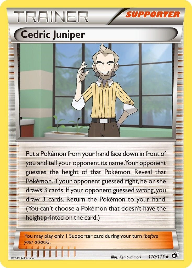 Image for Cedric Juniper (Legendary Treasures) (110/113) - Pokemon