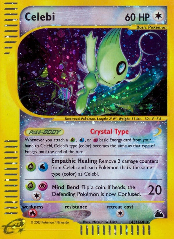 Image for Celebi (Skyridge) (145/144) - Pokemon