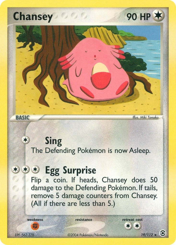 Image for Chansey (FireRed & LeafGreen) (19/112) - Pokemon