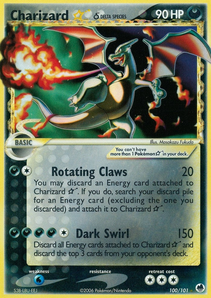 Image for Charizard Star (Delta Species) (Dragon Frontiers) (100/101) - Pokemon