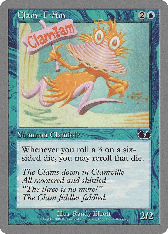 Image for Clam-I-Am (Unglued) (19) - Magic: The Gathering