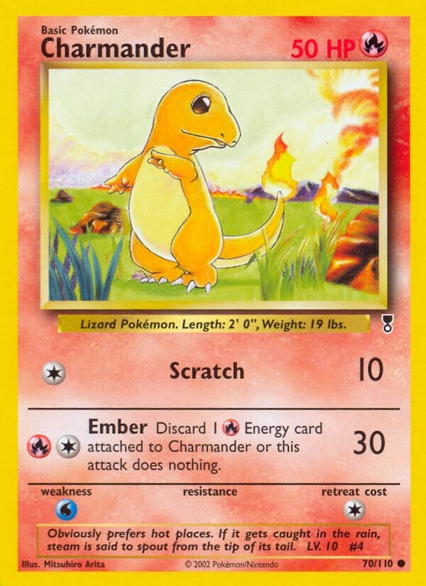 Image for Charmander (Legendary Collection) (070/110) - Pokemon