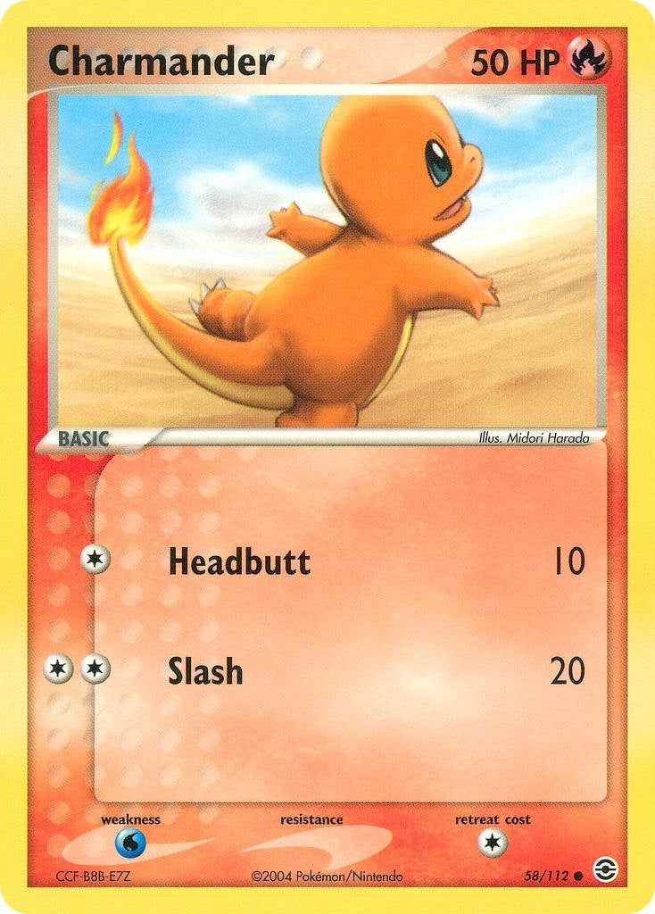 Image for Charmander (FireRed & LeafGreen) (58/112) - Pokemon