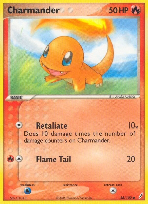 Image for Charmander (Crystal Guardians) (48/100) - Pokemon
