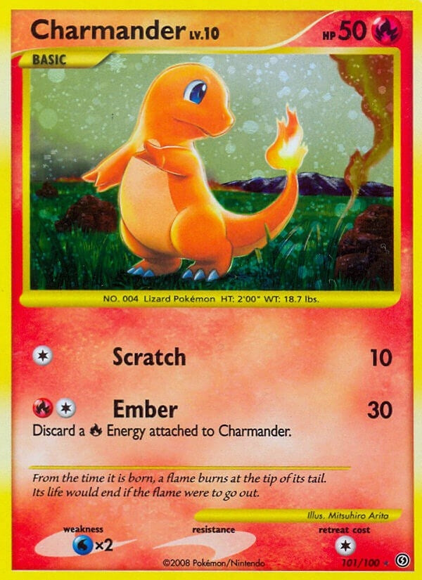 Image for Charmander (Stormfront) (101/100) - Pokemon