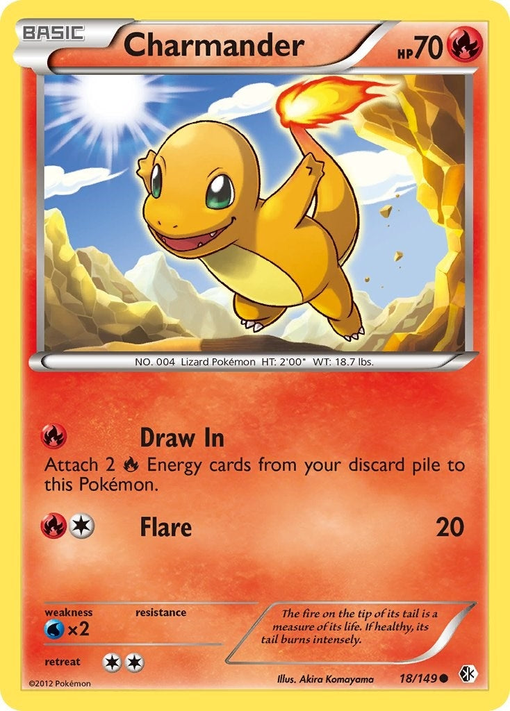 Image for Charmander (Boundaries Crossed) (18/149) - Pokemon