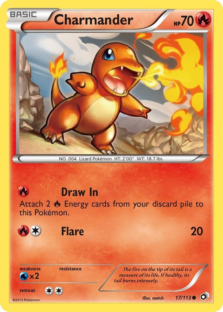 Image for Charmander (Legendary Treasures) (17/113) - Pokemon