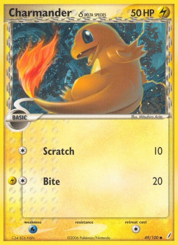 Image for Charmander (Delta Species) (Crystal Guardians) (49/100) - Pokemon