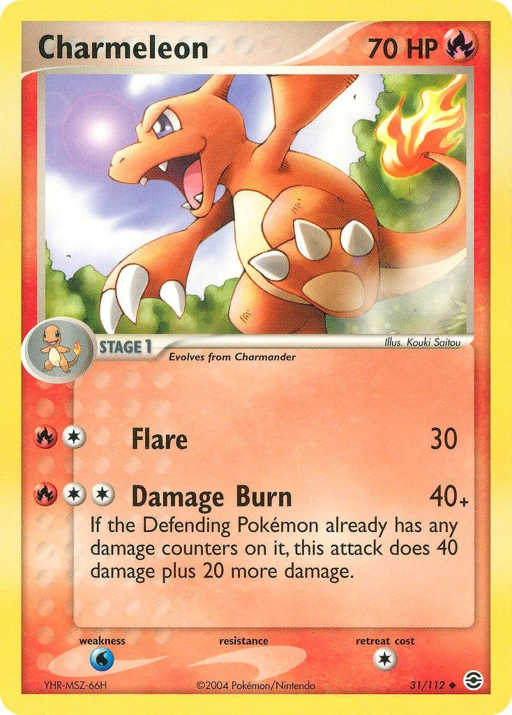 Image for Charmeleon (FireRed & LeafGreen) (31/112) - Pokemon